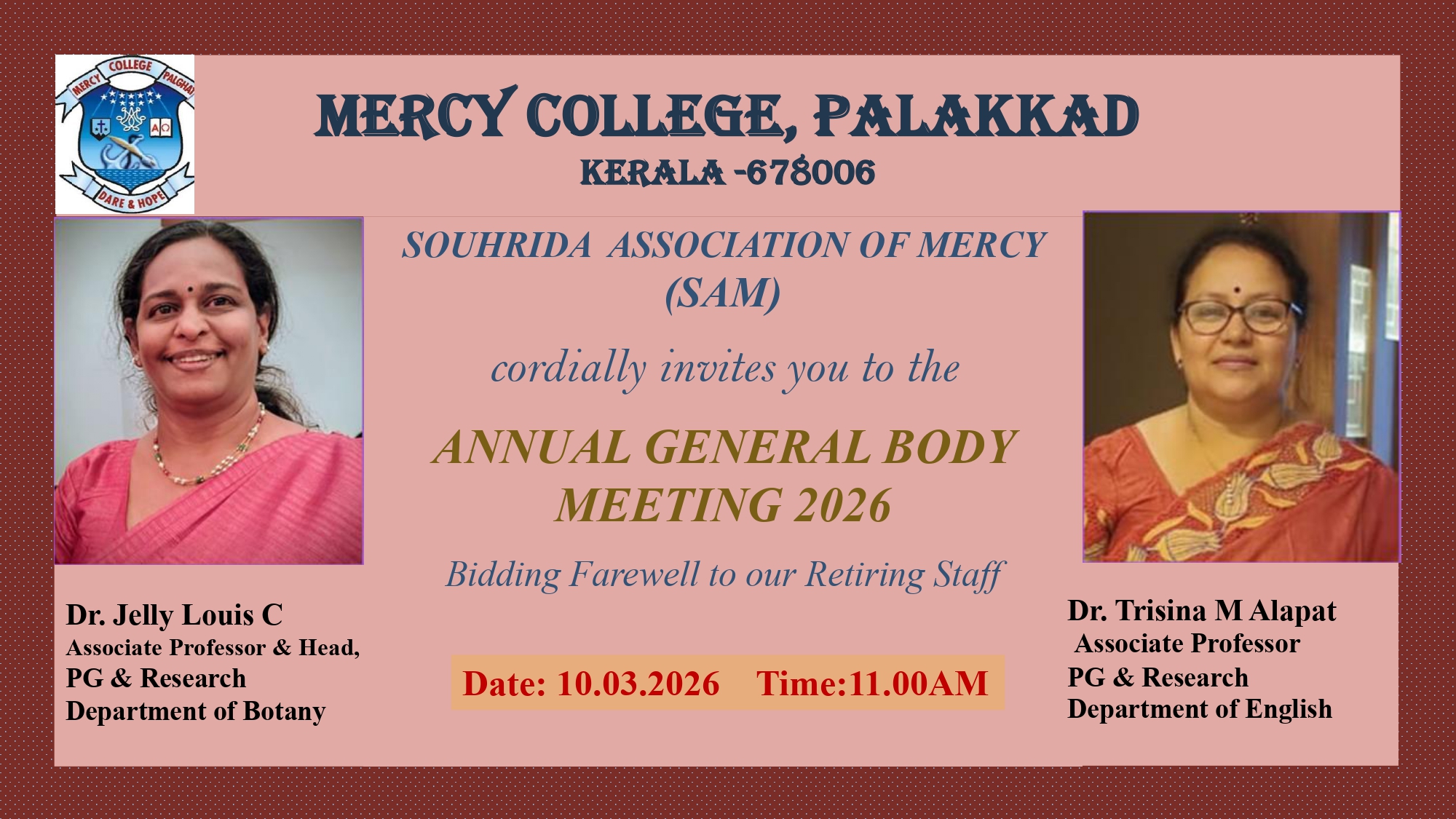 ANNUAL GENERAL BODY MEETING 2026
